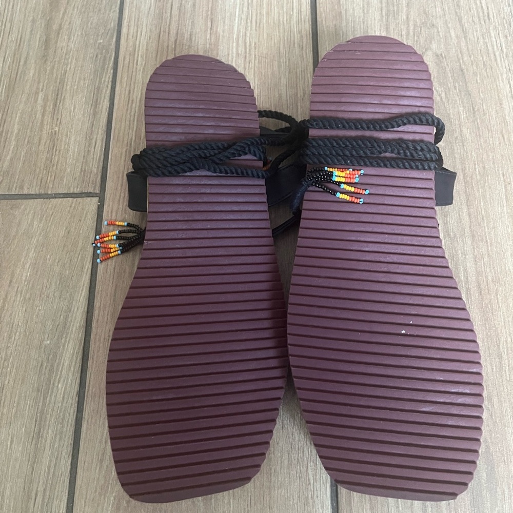 FARM Rio Black Sandals Modern Design - Picture 6 of 8